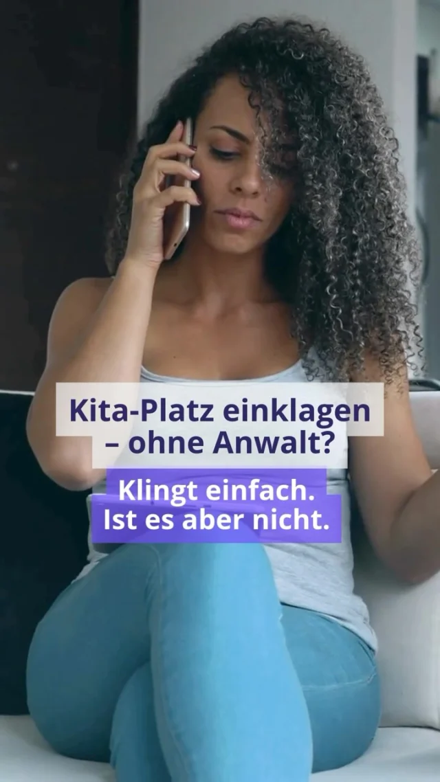 🚫 Kita-Klage ohne Anwalt? Das kann teuer werden.

Viele Eltern versuchen, den Kita-Platz auf eigene Faust einzuklagen – und scheitern.

Warum?

Weil schon kleine Fehler reichen, damit die Klage abgewiesen wird:
❌ Falsche Anmeldung
❌ Falsche Behörde verklagt
❌ Frist nicht eingehalten

Wir helfen Eltern, genau das zu vermeiden – rechtssicher, schnell & digital.

Als auf Kitaplatz-Klagen spezialisierte Kanzlei prüfen wir kostenlos,
ob Ihre Anmeldung korrekt war – und ob Sie direkt klagen können.

📩 Das bekommen Sie bei uns:
– Ein kostenloses Anwaltsschreiben zur Anmeldung beim Jugendamt
– Einen kostenlosen Klageentwurf
– Die komplette Klageeinreichung – auf Wunsch zum Festpreis

💶 Und das Beste:
Dank eines unabhängigen Prozessfinanzierers zahlen Sie nur einmalig 180 €.
Wenn die Klage scheitert, bekommen Sie das Geld zurück.

🎯 Kein Risiko. Keine versteckten Kosten.
Einfach Ihr Recht durchsetzen – für Ihr Kind.

👉 Jetzt kostenlos prüfen:
keinkitaplatz.de/sofort-check

#kitaplatz #kitaklage #keinkitaplatz #kindergartenplatz #elternhilfe #rechtaufbildung #familienrecht #verdienstausfall #kinderbetreuung #kindgerecht #anwaltfüreltern